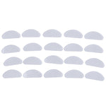 10pcs Glasses Nose Pads Adhesive Silicone Nose Pads Non-slip White Thin Nosepads for Glasses Eyeglasses Eyewear Accessories