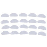 10pcs Glasses Nose Pads Adhesive Silicone Nose Pads Non-slip White Thin Nosepads for Glasses Eyeglasses Eyewear Accessories