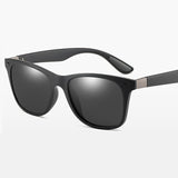 Gafas de sol polarizadas cuadradas clásicas para hombre, gafas de sol Retro con espejo para conductor al aire libre, gafas de sol de lujo UV400