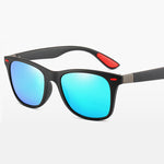 Gafas de sol polarizadas cuadradas clásicas para hombre, gafas de sol Retro con espejo para conductor al aire libre, gafas de sol de lujo UV400