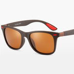 Gafas de sol polarizadas cuadradas clásicas para hombre, gafas de sol Retro con espejo para conductor al aire libre, gafas de sol de lujo UV400